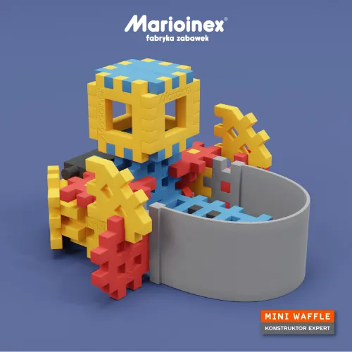 Klocki Mini Waffle. Konstruktor expert (141 elementów) na Arena.pl
