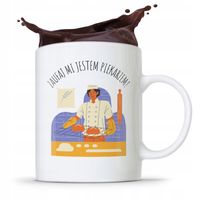 Kubek Prezent Dla Piekarza Zaufaj Mi Jestem Z Nadrukiem Ze Zdjęciem