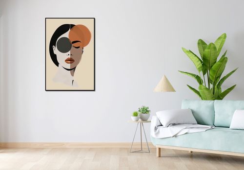 Plakat 67,5x100cm Dwie Strony Piękna na Arena.pl