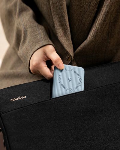 Powerbank Indukcyjny INNOSTYLE 10000mAh MagSafe Niebieski z Stojakiem na Arena.pl