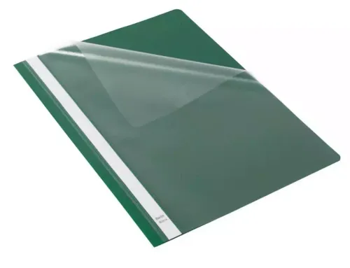 Skoroszyt Budget Pp A4 Z Wąsami, Zielony na Arena.pl