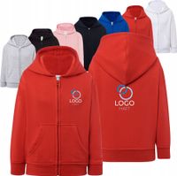 BLUZA dziecięca unisex z kapturem HAFT LOGO NAPIS GRAFIKA reklamowa 20 szt