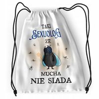 Plecak Dla Sexuologa Sportowy Szkolny Worek Torba Z Nadrukiem Ze Zdjęciem
