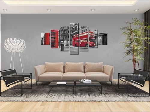 Obraz drukowany płótno 7 elementów 210x100 GRATIS na Arena.pl