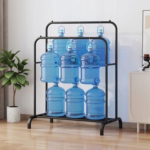 WIESZAK NA UBRANIA BUTY STOJĄCY PODŁOGOWY STOJAK CZARNY PODWÓJNY na Arena.pl