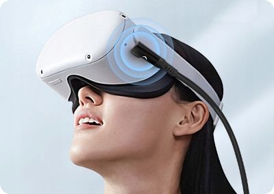 KABEL 5m do Meta Oculus Link QUEST 3 + GRATISY zdjęcie 5