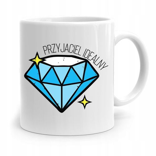 Kubek Prezent Dla Przyjaciela Przyjaciel Idealny Z Nadrukiem Ze Zdjęciem na Arena.pl