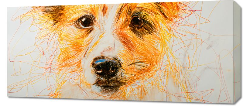 Obraz 90x40cm Uroczy Gość zdjęcie 1