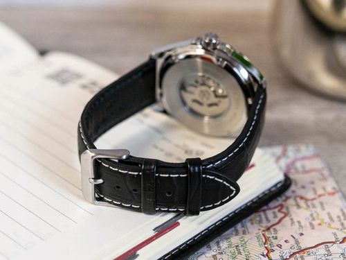 MĘSKI ZEGAREK LORUS RU409AX9 CZARNY NA PASKU AUTOMATYCZNY DATOWNIK 100M na Arena.pl