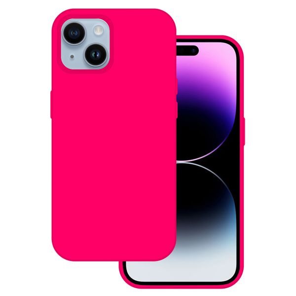 Tel Protect Silicone Premium do Iphone 15 Plus różowy zdjęcie 1