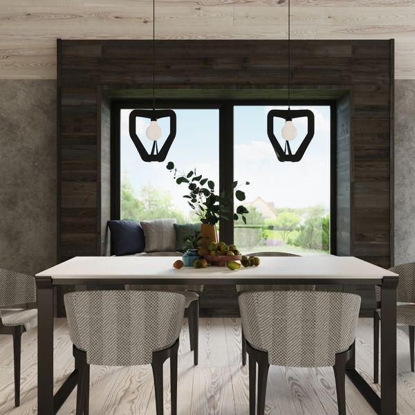 Lampa wisząca TRES czarna zdjęcie 6