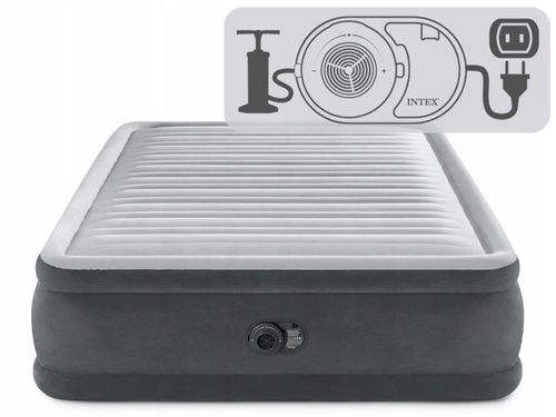 Materac Dmuchany Dwuosobowy Łóżko z Pompką 230V Intex 64414ND MODEL 2024 na Arena.pl