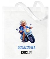 Torba z nadrukiem prezent Dzień Babci różne wzory Babcia