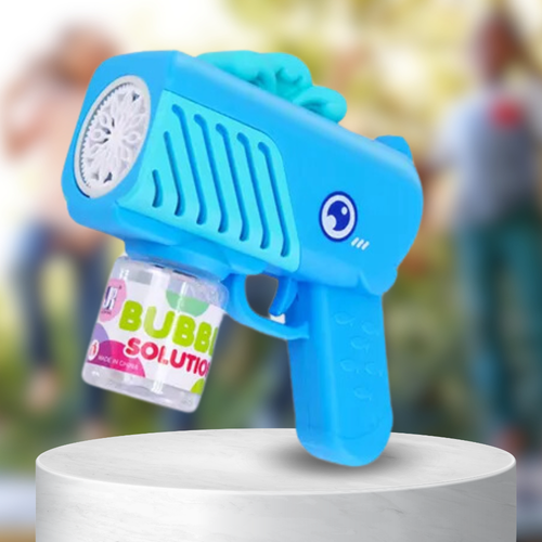 pistolet na bańki mydlane aparat do tworzenia baniek mydlanych + płyn na Arena.pl