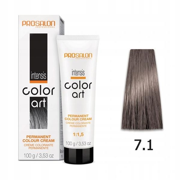 CHANTAL COLOR ART Farba do włosów 7,1 - 100ml zdjęcie 3