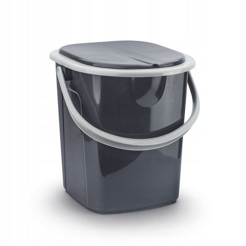 TOALETA PRZENOŚNA TURYSTYCZNA WC 22L WIADRO KIBEL Z DESKĄ i UCHWYTEM BRANQ na Arena.pl