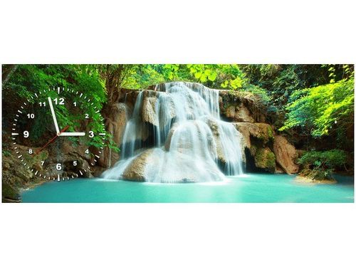 100X40CM ZEGAR WODOSPAD OBRAZ na Arena.pl