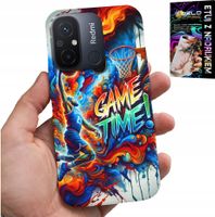 ETUI DO XIAOMI REDMI 12C - KOSZYKÓWKA NBA GAME TIME, CASE + SZKŁO