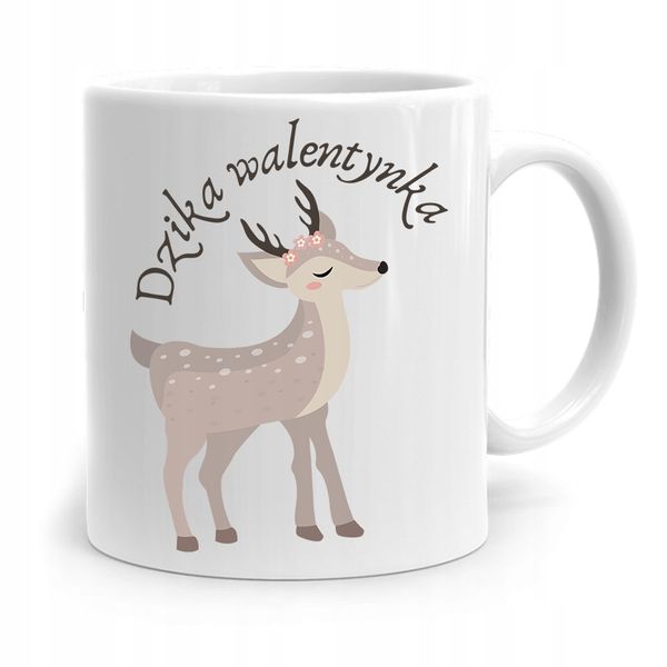 Kubek Prezent Na Walentynki Dzika Walentynka Z Nadrukiem Ze Zdjęciem zdjęcie 1
