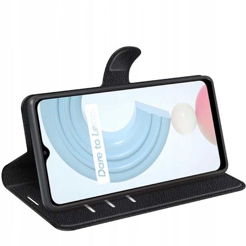 Litchi Realme C21 Czarny na Arena.pl