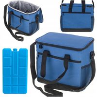 TORBA TERMICZNA IZOLACYJNA NA JEDZENIE DO AUTA PIKNIK PLAŻĘ WKŁAD ICE BOX