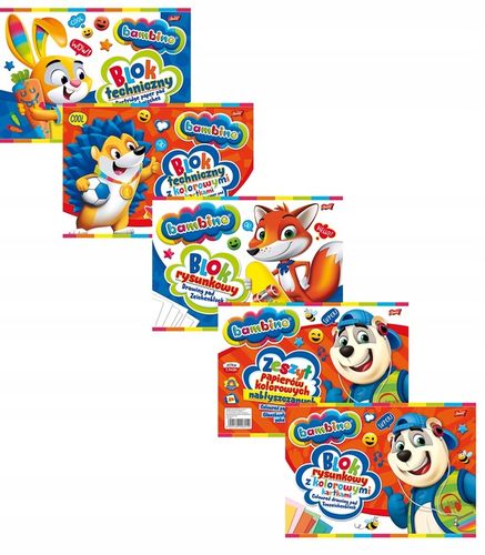 MEGA WYPRAWKA SZKOLNA XXL Bambino (19 elementów) | Duży zestaw do szkoły na Arena.pl