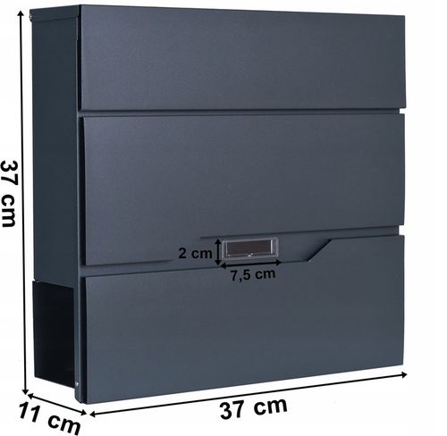 SKRZYNKA POCZTOWA NA LISTY GAZETY POCZTĘ Z NUMEREM DOMU NAZWĄ ULICY na Arena.pl