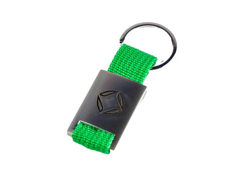 Brelok do kluczy jednostronny grawer 50 szt. kolor paska zielony na Arena.pl