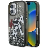 etui karl lagerfeld liquid glitter       choupette logo do iphone 16
