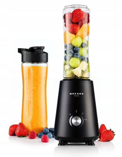 BLENDER KIELICHOWY 3w1 DO SMOOTHIE KOKTAJLI 2 WKŁADY CHŁODZĄCE 2 BUTELKI na Arena.pl