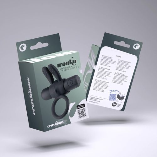 Crushious Wonka Cockring With Rechargeable Vibrating Bullet na Arena.pl