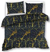 Pościel Satynowa 160X200 Marmur 2452
