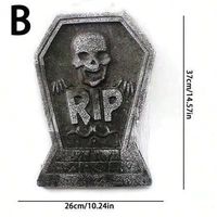 Halloweenowa płyta nagrobna z pianki, kolor B