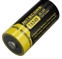 Akumulator Li-Ion CR123A Nitecore 16340 NL169 3,6V 950 mAh