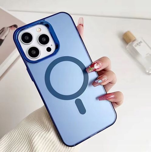 Etui do IPHONE 14 magsafe wzmacniane obudowa matowy kolory + folia ochronna na Arena.pl