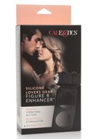 pierścień erekcyjny wibrujący calexotics silikonowy czarny