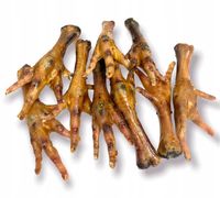 KURZE ŁAPKI Z KURCZAKA 1kg suszone 100% NATURALNE