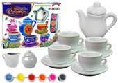 Zestaw Kreatywny Do Herbaty DIY Farby Porcelana