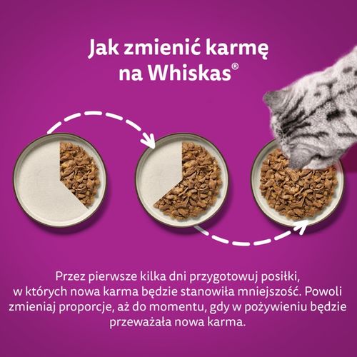 WHISKAS TASTY MIX MOKRA KARMA DLA KOTA WIEJSKIE SMAKI W SOSIE 4 X 85 G na Arena.pl