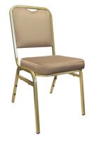 Krzesło Marco bankietowe konferencyjne stelaż złoty MG06