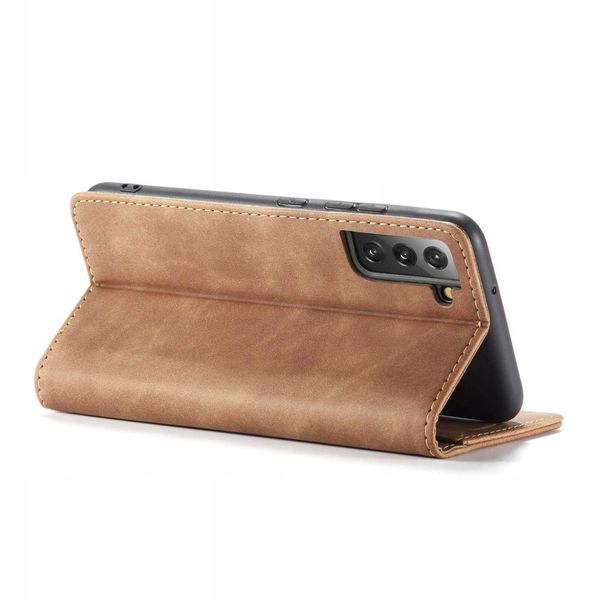 Spacecase Wallet Galaxy S22 Light Brown zdjęcie 14