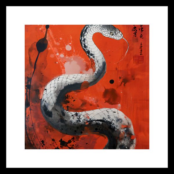 Plakat 20x20cm Smoczy Oddech Węża zdjęcie 3