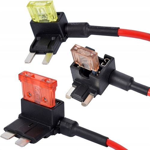 3x Przejściówka do bezpieczników adapter bypass + 3x bezpiecznik na Arena.pl