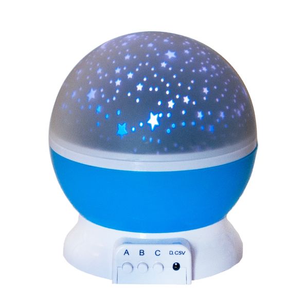 LAMPKA NOCNA PROJEKTOR GWIAZD NIEBA OBROTOWA 360 N zdjęcie 4