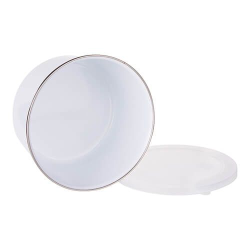 Pojemnik emaliowany 1700 ml z pokrywką do sublimacji na Arena.pl
