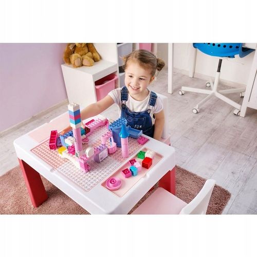 TEGA MEBLE DZIECIĘCE STOLIK 2 KRZESŁA MULTIFUN na Arena.pl