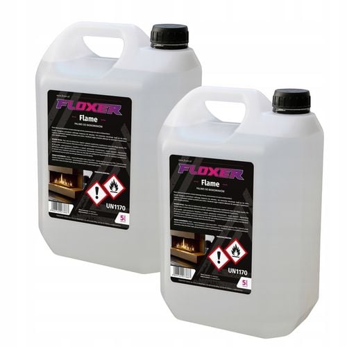 Biopaliwo 10L FLOXER Bioetanol Bezwonny bio etanol 99.9% do kominków ATEST na Arena.pl