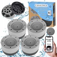 MATA ANTYWIBRACYJNA POD PRALKĘ ZMYWARKĘ GUMA PODKŁADKI ANTYWIBRACYJNE 4szt.