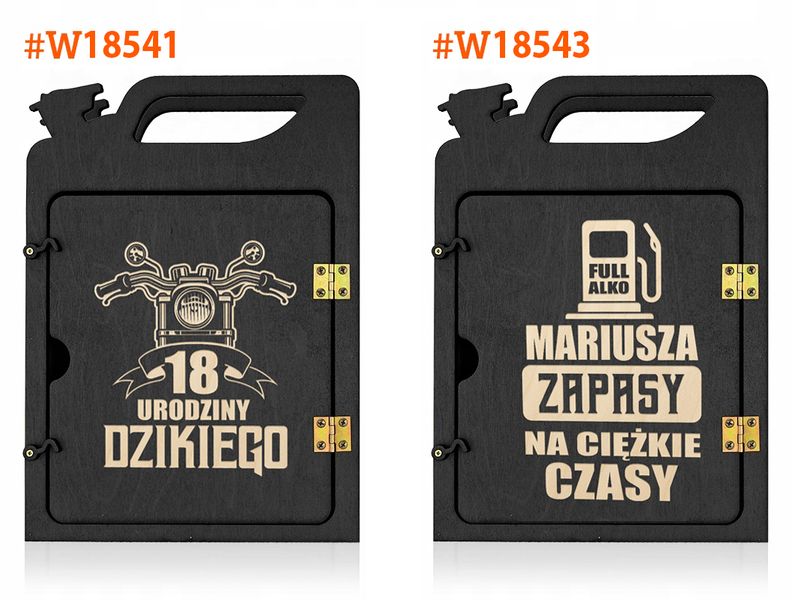 KANISTER BAREK dla FACETA prezent URODZINY +GRAWER zdjęcie 10