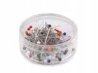 Szpilki ze szklaną główką 32 mm 100 szt. 14,8 gr 030105